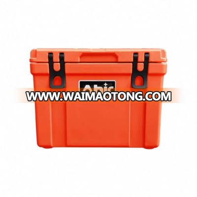 Plastic Insulated Ice Cooler 30L Outdoor Ice Box Portable Beer Can Drinking Cooler Box