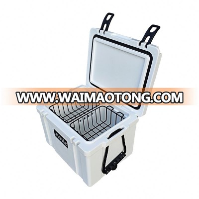 Refrigeration Equipment 25L Ice Box Cooler Chest With Wheels