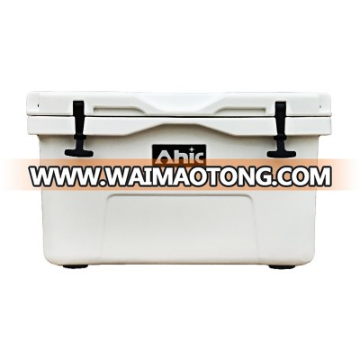 Rotomolded plastic fish ice cooler box, ice cooler box